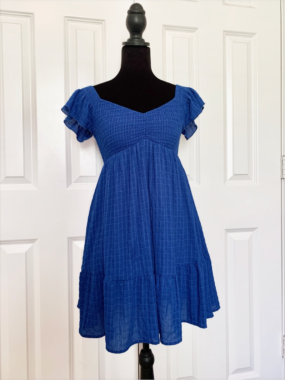Thirty/Thirty Navy Blue Babydoll Dress